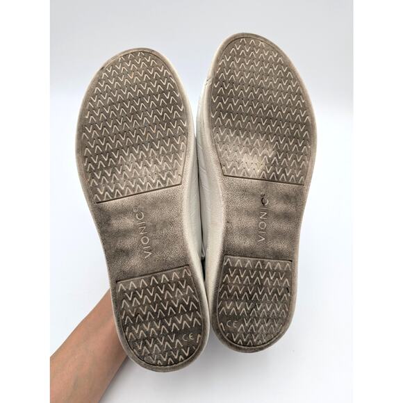 Vionic Winny Lace Up Sneaker Shoes Women's Leather White Size US10 EU41 - Picture 6 of 15